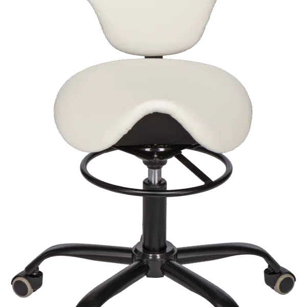 Virgin Nails Tabouret/Zadelkruk Wit