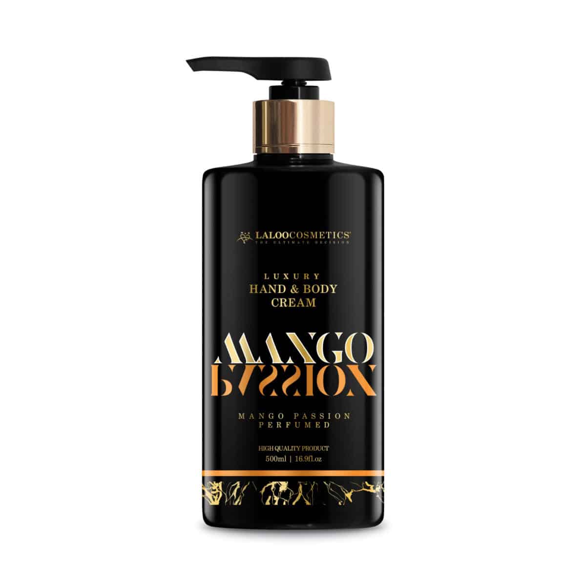 Laloo Luxury Hand & Body Cream - Mango Passion 500ml