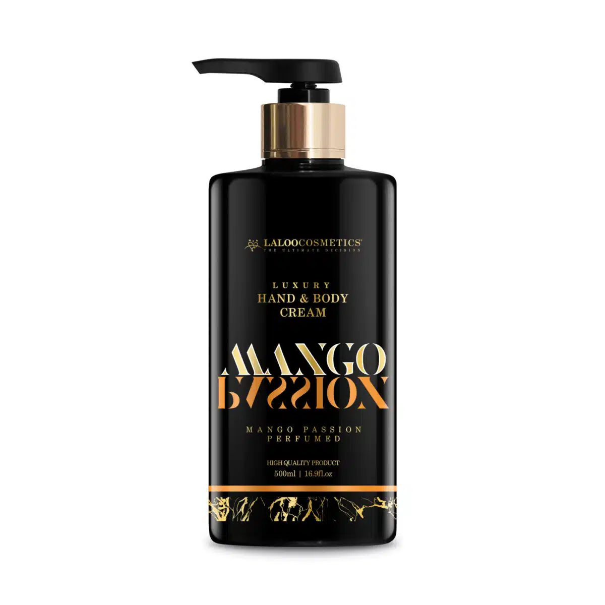 Laloo Luxury Hand & Body Cream - Mango Passion 500ml