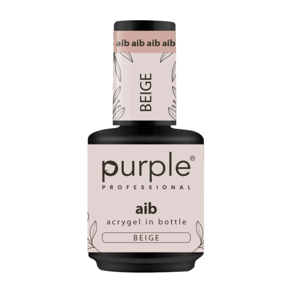 Purple Professional AIB - Acrygel In Bottle "Beige" 15ml