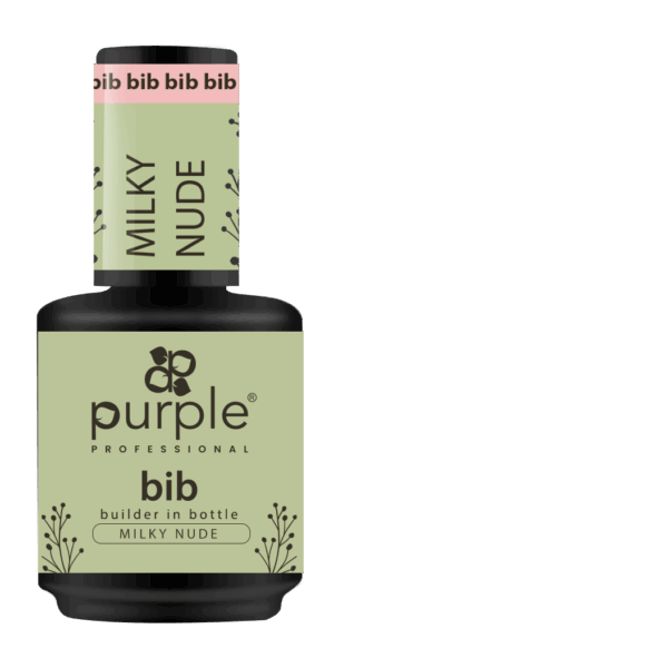 Purple Professional BIB Builder In Bottle - Milky Nude 15ml
