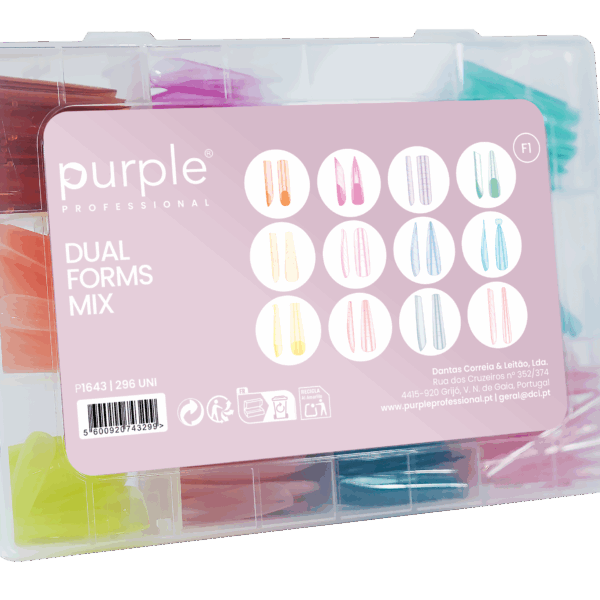 Purple Professional Dual Forms Mix 296st. (P1643)
