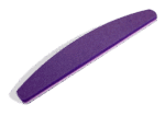 Purple Professional Dual Nail File Moon With Ruler 100/180 (P3093)