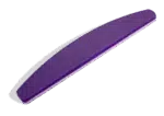 Purple Professional Dual Nail File Moon With Ruler 100/180 (P3093)