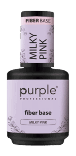 Purple Professional Fiber Base "Milky Pink" 15ml