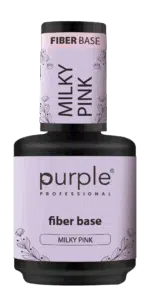 Purple Professional Fiber Base "Milky Pink" 15ml