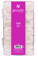 Purple Professional Tips Paris - Naturel Almond 500st. (p1613)