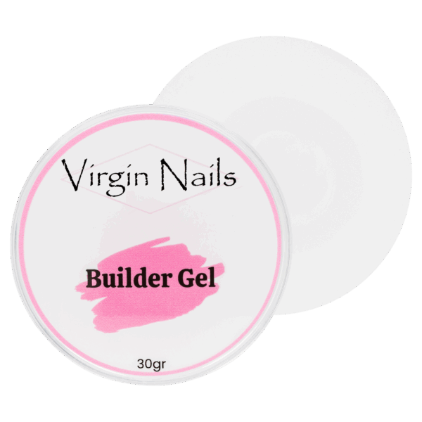 Virgin Nails Builder Gel "Milky White" 30gr pomp