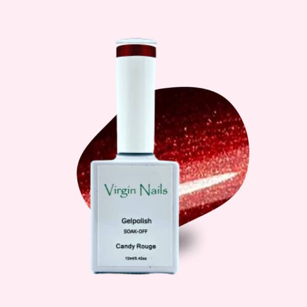 Virgin Nails Gelpolish "Candy Rouge" HEMA vrij