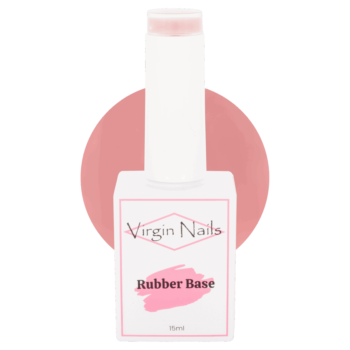 Virgin Nails Rubber Base "Am i Nude?" 15ml