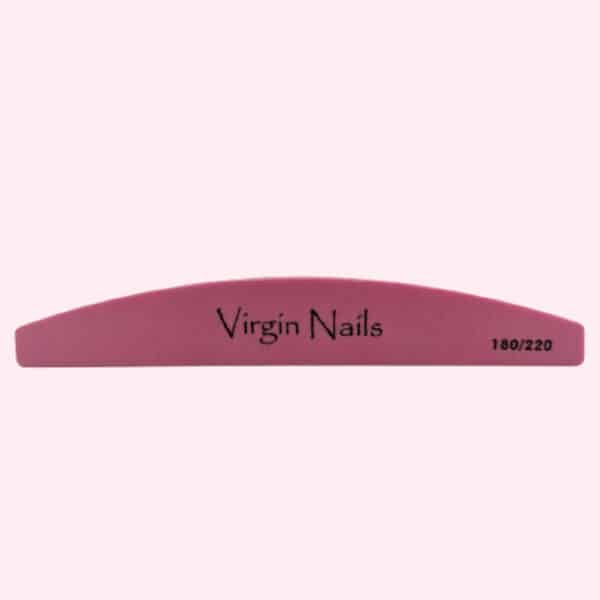 Virgin Nails Sponge Buffer Half Moon 180/220 grit