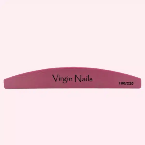 Virgin Nails Sponge Buffer Half Moon 180/220 grit