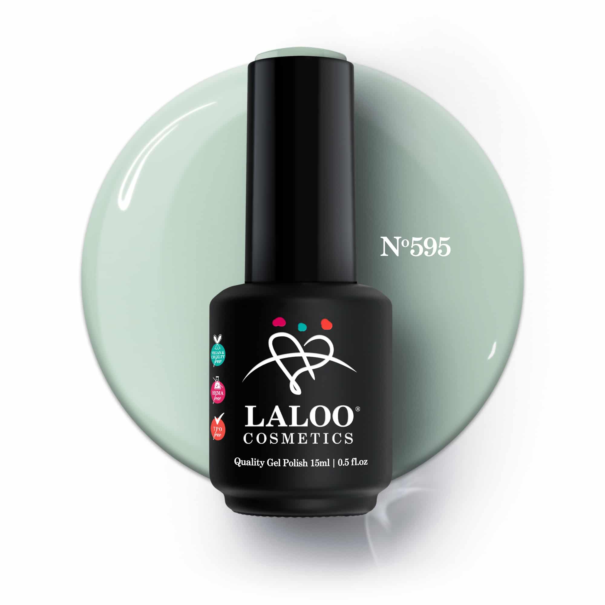 Laloo Gelpolish Blissful Beat No.595 - 15ml Laloo Gelpolish Blissful Beat No.595 - 15ml