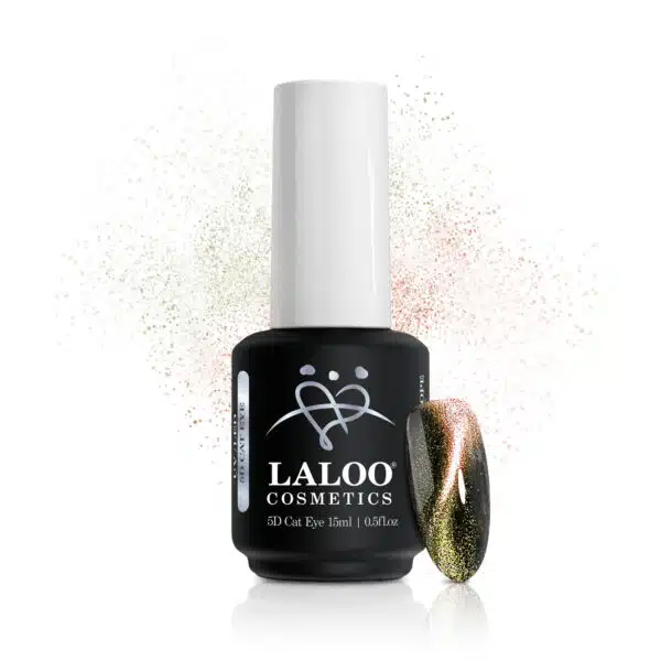 Laloo Gelpolish Cat Eye 5D No.08 Olive Gold - 15ml