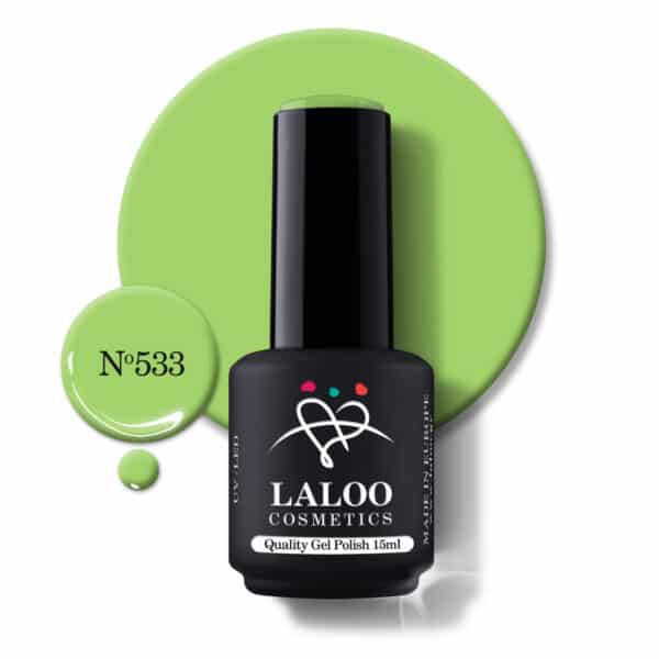 Laloo Gelpolish Jungle Green no.533 - 15ml