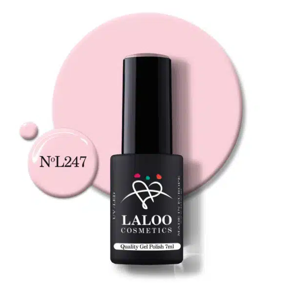 Laloo Gelpolish Powder Pink no.247 - 7ml