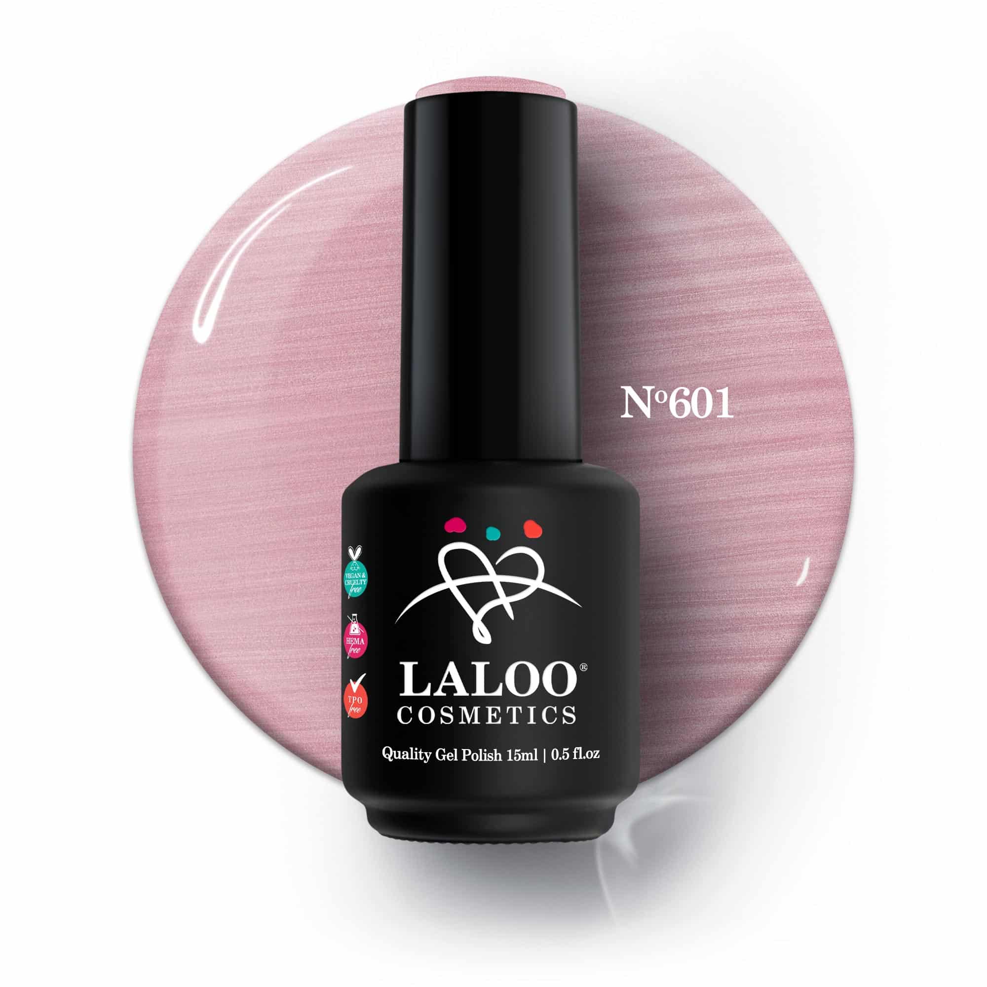 Laloo Gelpolish Rosaline Pearl No.601 - 15ml Laloo Gelpolish Rosaline Pearl No.601 - 15ml