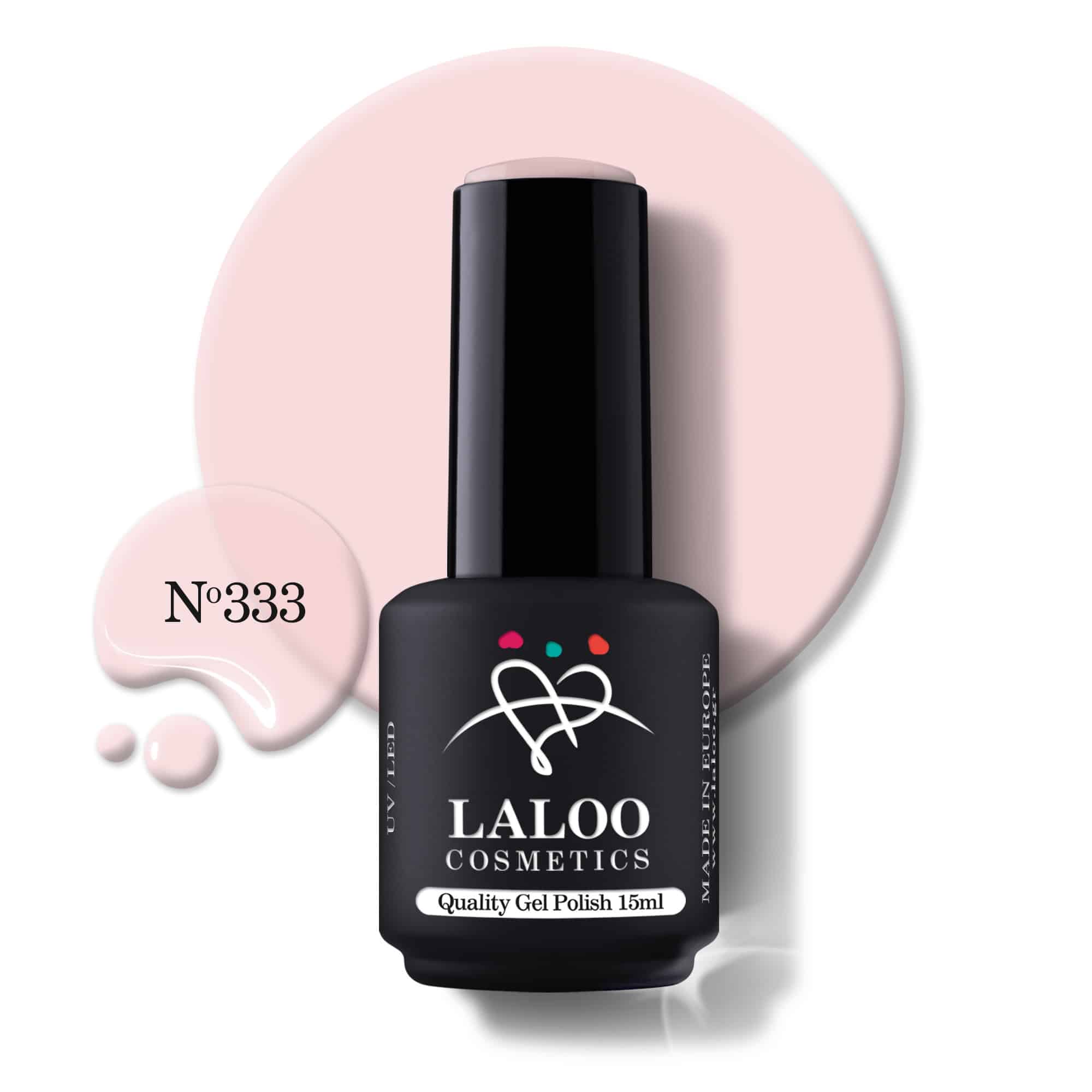 Laloo Gelpolish Salmon Nude No.333 - 15ml Laloo Gelpolish Salmon Nude No.333 - 15ml