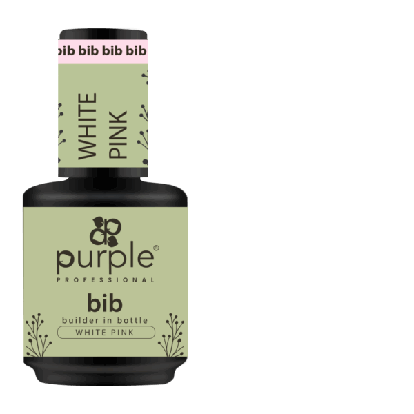 Purple Professional BIB Builder In Bottle - White Pink 15ml