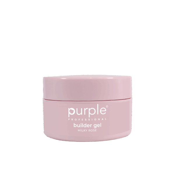 Purple Professional Builder Gel - Milky Rose 50gr.