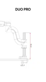 SHEMAX DUO PRO afzuiging en lamp