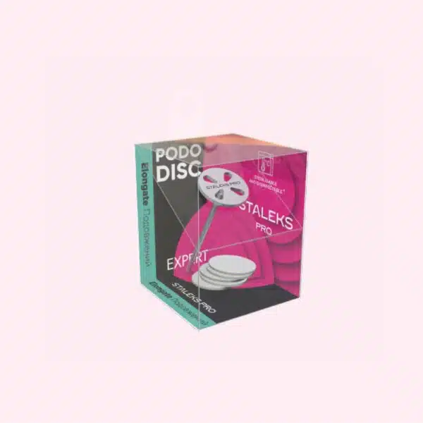 Staleks Langwerpige Pododisc EXPERT S incl. wegwerp vijlen 180 grit 5st/15mm (PDLSET-15)