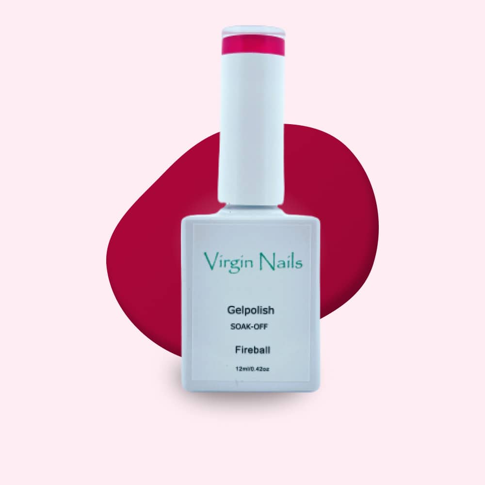 Virgin Nails Gelpolish "Fireball" HEMA vrij Virgin Nails Gelpolish "Fireball" HEMA vrij