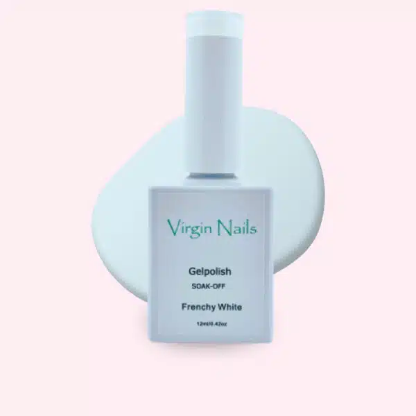 Virgin Nails Gelpolish "Frenchy White" HEMA vrij