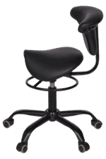 Virgin Nails Tabouret/Zadelkruk Zwart