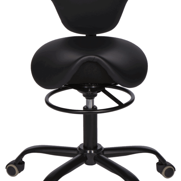 Virgin Nails Tabouret/Zadelkruk Zwart