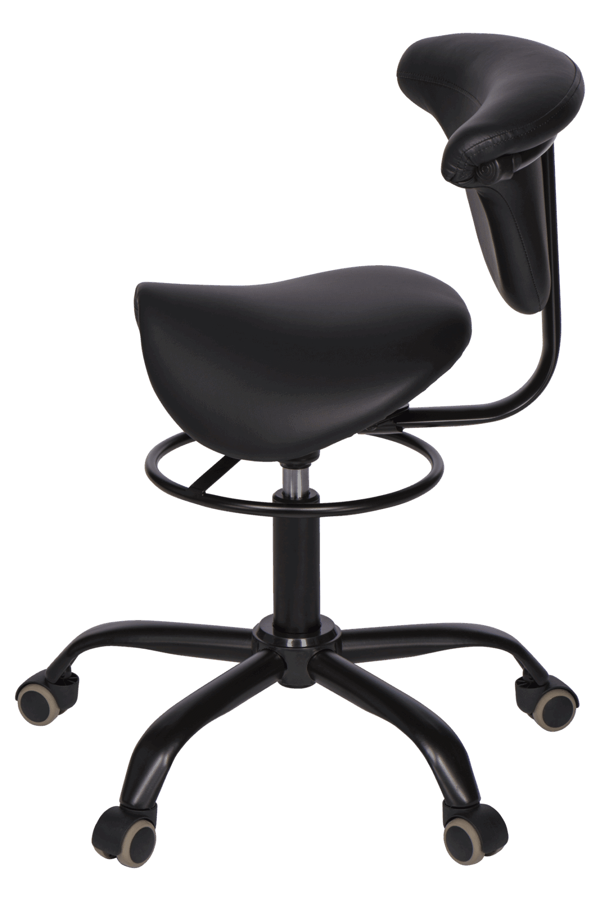 Virgin Nails Tabouret/Zadelkruk Zwart