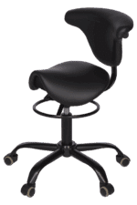 Virgin Nails Tabouret/Zadelkruk Zwart