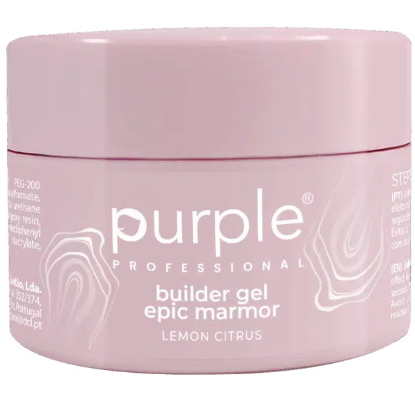 Purple Professional Builder Gel Marmor Lemon Citrus 15Gr (P2710)