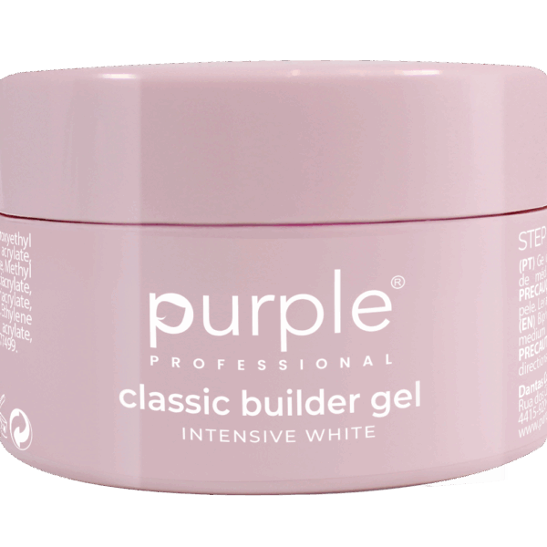 Purple Professional Classic Builder Gel Intensive White 50G (P2742)
