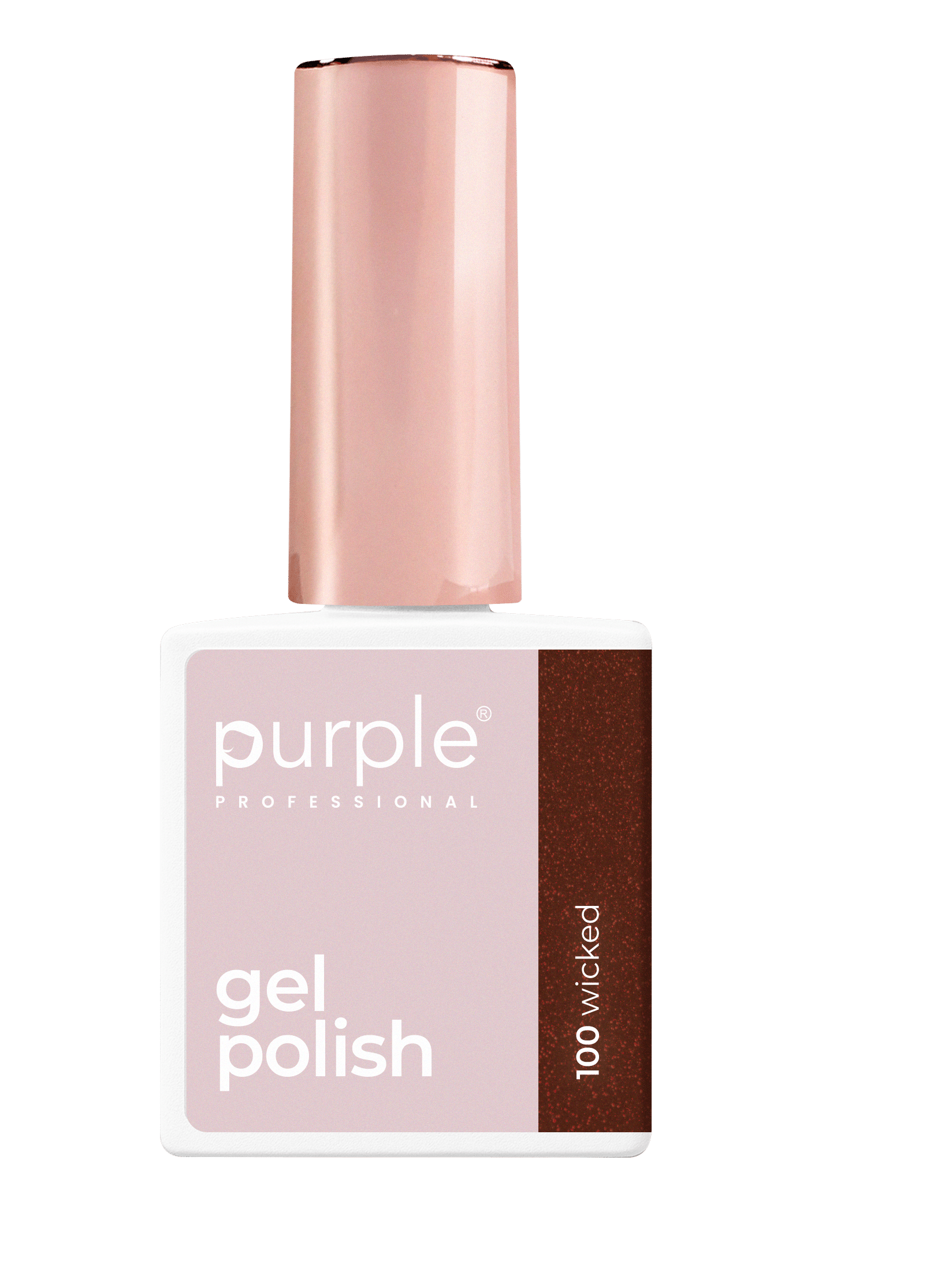 Purple Professional Gel Polish 100 Wicked 10Ml (P.100) Purple Professional Gel Polish 100 Wicked 10Ml (P.100)