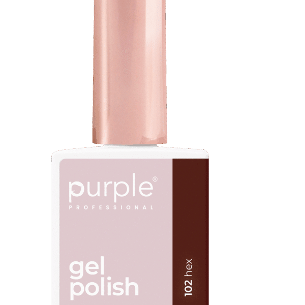 Purple Professional Gel Polish 102 Hex 10Ml (P.102)