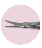 Purple Professional Nail Forms Scissor (P3090)