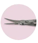Purple Professional Nail Forms Scissor (P3090)