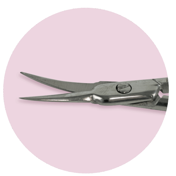 Purple Professional Nail Forms Scissor (P3090)