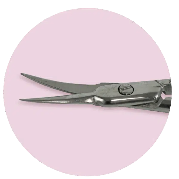 Purple Professional Nail Forms Scissor (P3090)
