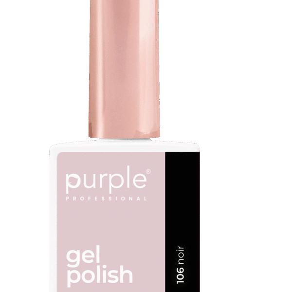 Purple Professional Gel Polish 106 Noir 10Ml (P.106)