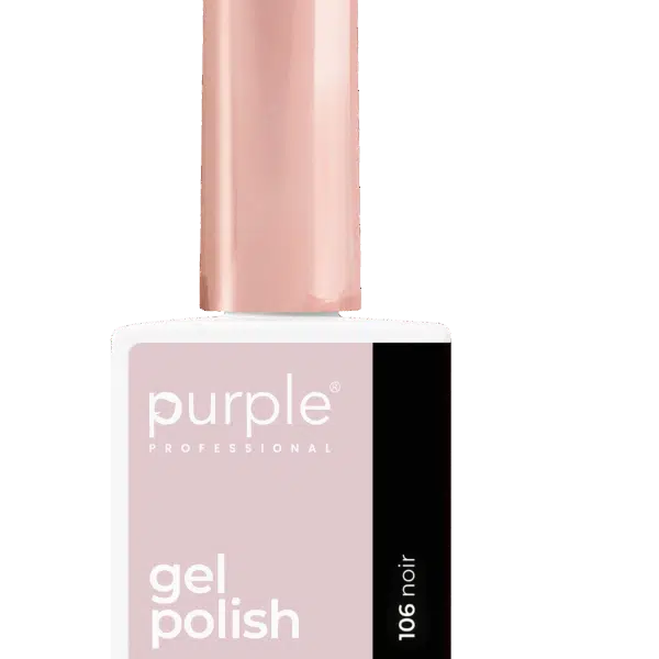 Purple Professional Gel Polish 106 Noir 10Ml (P.106)
