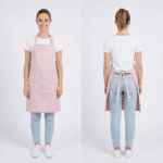 Purple Professional Luxury Apron - Model 1