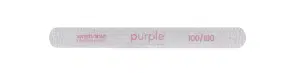 Purple Professional Nail File Kit Thin Straight 100/180 Japanese Paper 10st. (P3119)