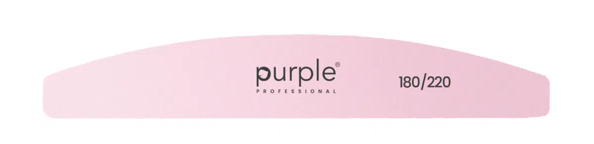Purple Professional Nail File Moon Mix Kit 10st. (P3120)