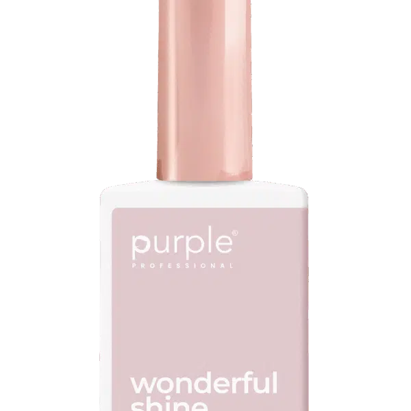 Purple Professional Wonderful Shine No Wipe Top Coat 15ml