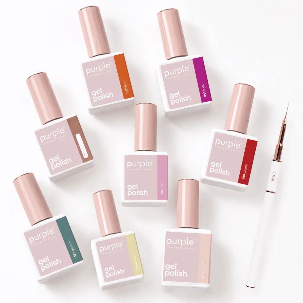 Purple Professional Gelpolish kleuren Purple Professional Gelpolish kleuren