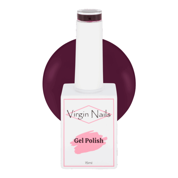 Virgin Nails Gelpolish "Crimson Spell" HEMA vrij