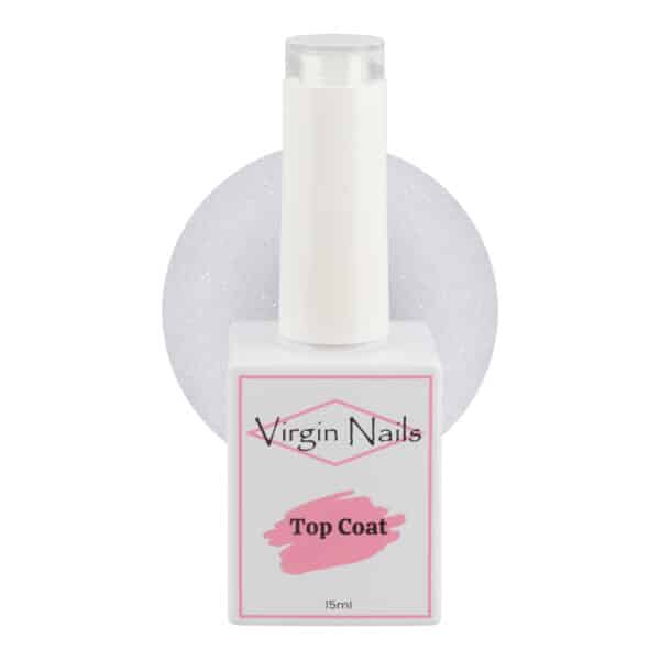 Virgin Nails Top Coat - No Wipe Shimmer