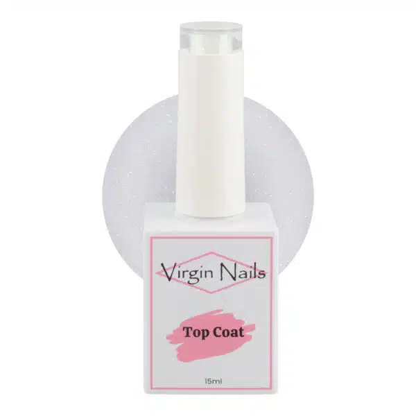 Virgin Nails Top Coat - No Wipe Shimmer